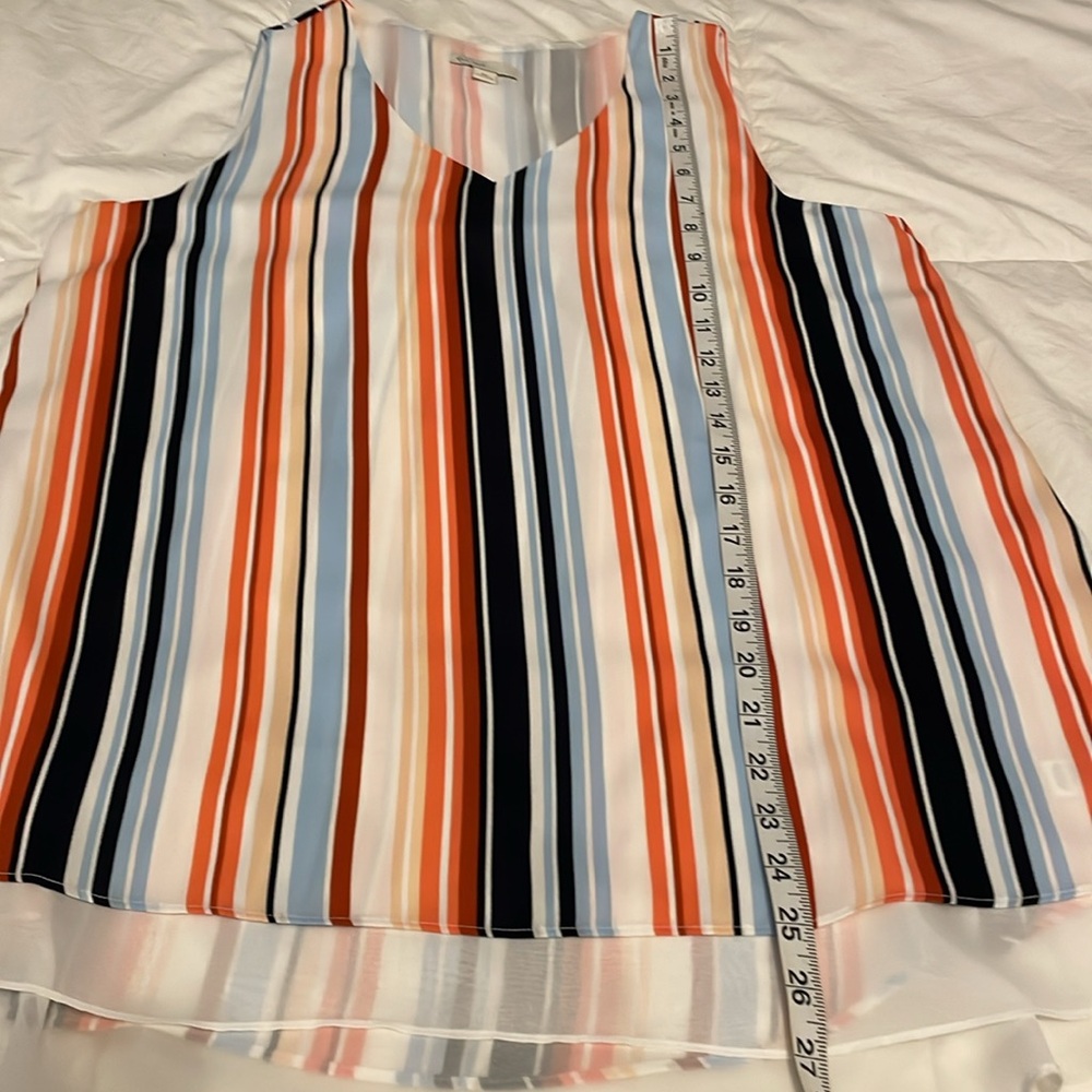 Multi Colored Sleeveless Top, EUC - Picture 7 of 10